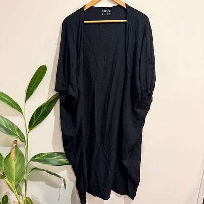 Nooz Rayon Longline Open Front Kimono