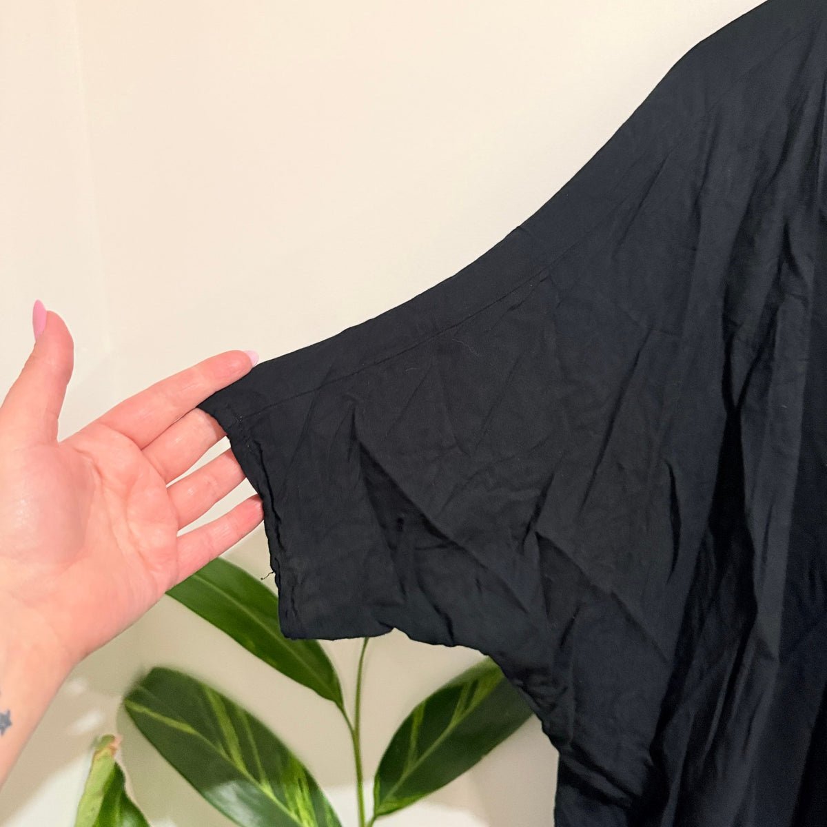 Nooz Rayon Longline Open Front Kimono