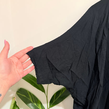 Nooz Rayon Longline Open Front Kimono