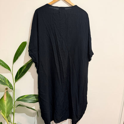 Nooz Rayon Longline Open Front Kimono
