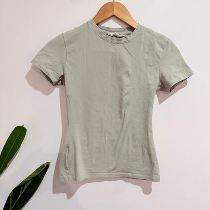 Glassons Size M (XS fit) Fitted Crew Neck Tee