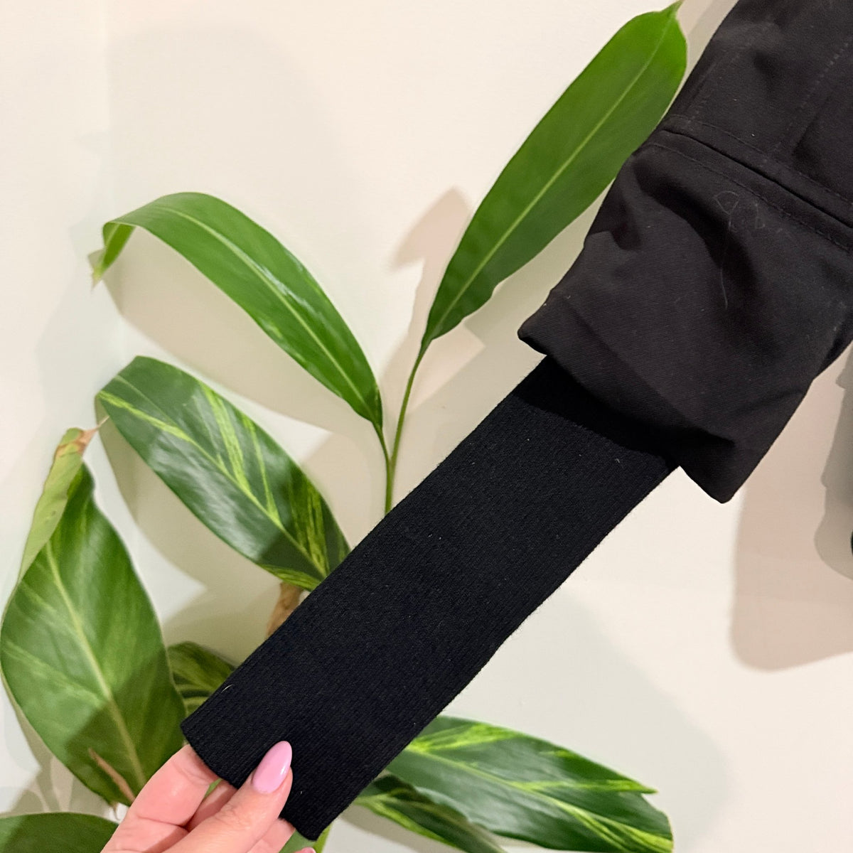 G2 Black Label Size 38 | U/Arm to U/Arm 44cm Wool Blend Rib Trim Jacket