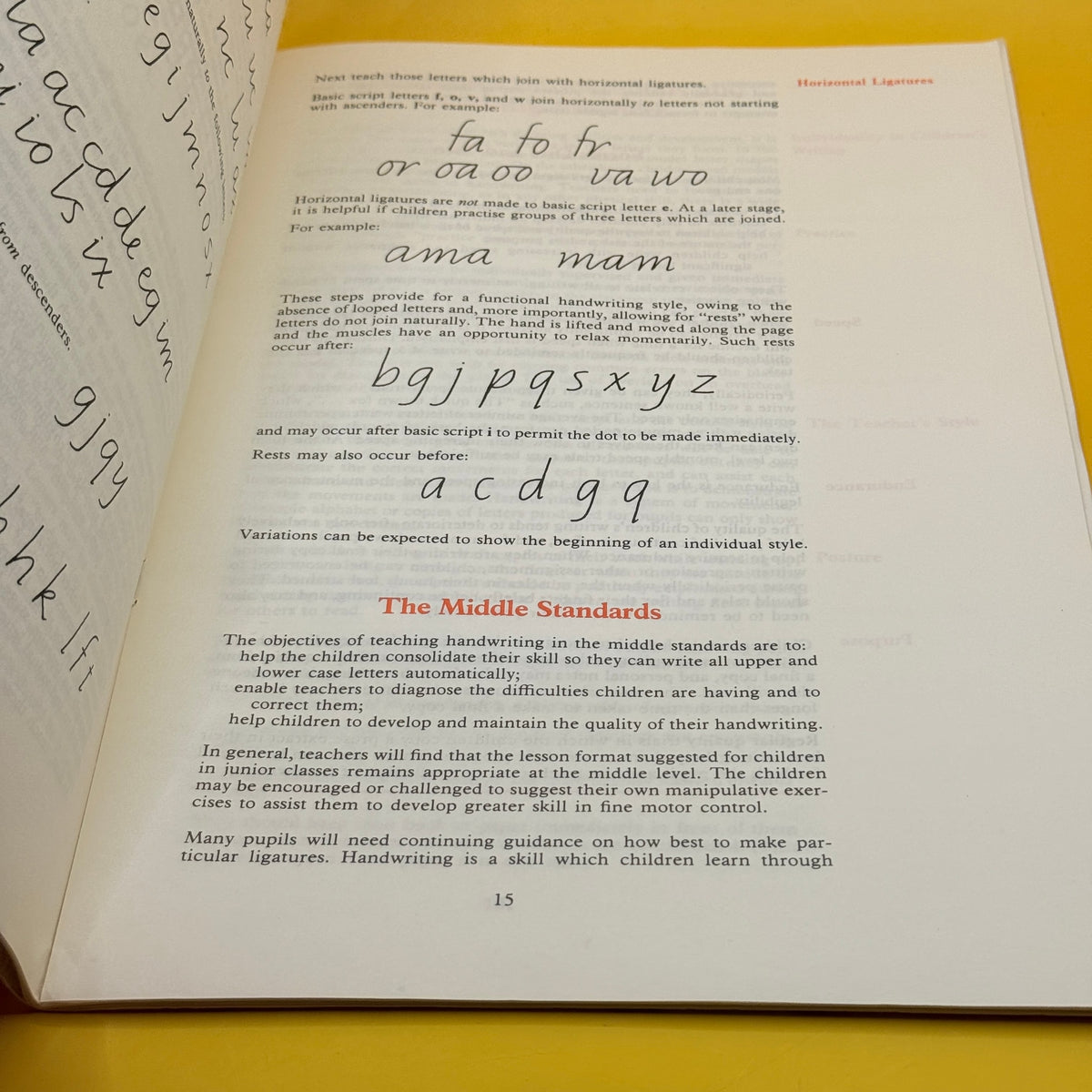 Teaching Handwriting by New Zealand Department of Education (1985)