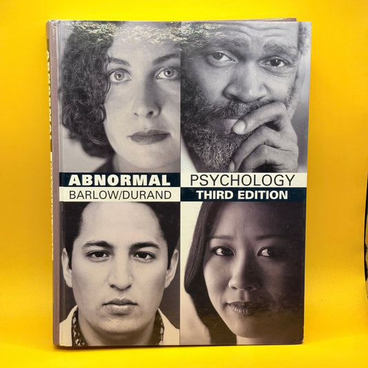 Abnormal Psychology, Third Edition by David H. Barlow and V. Mark Durand