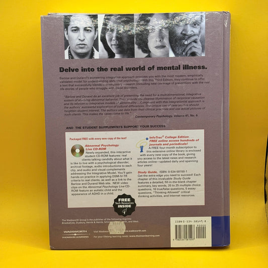 Abnormal Psychology, Third Edition by David H. Barlow and V. Mark Durand