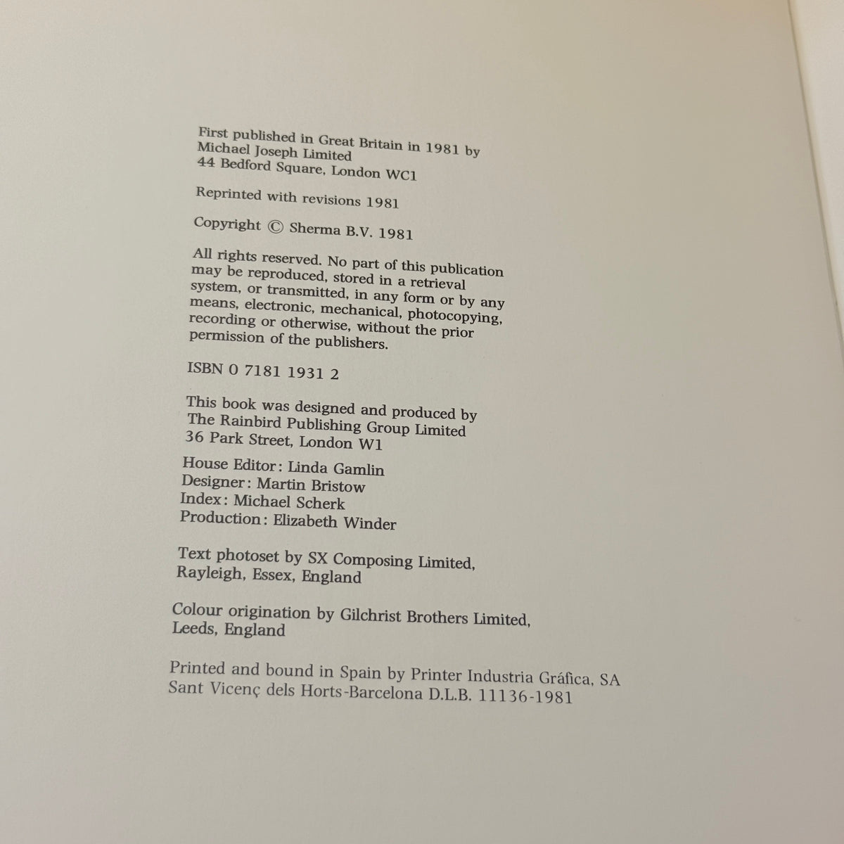 The Making of Mankind by Richard E. Leakey (1981)