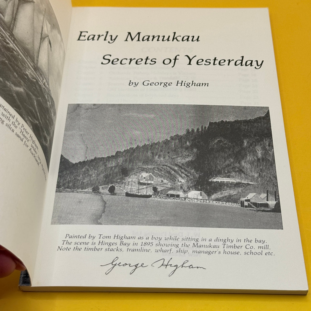 Early Manukau: Secrets of Yesterday by George Higham