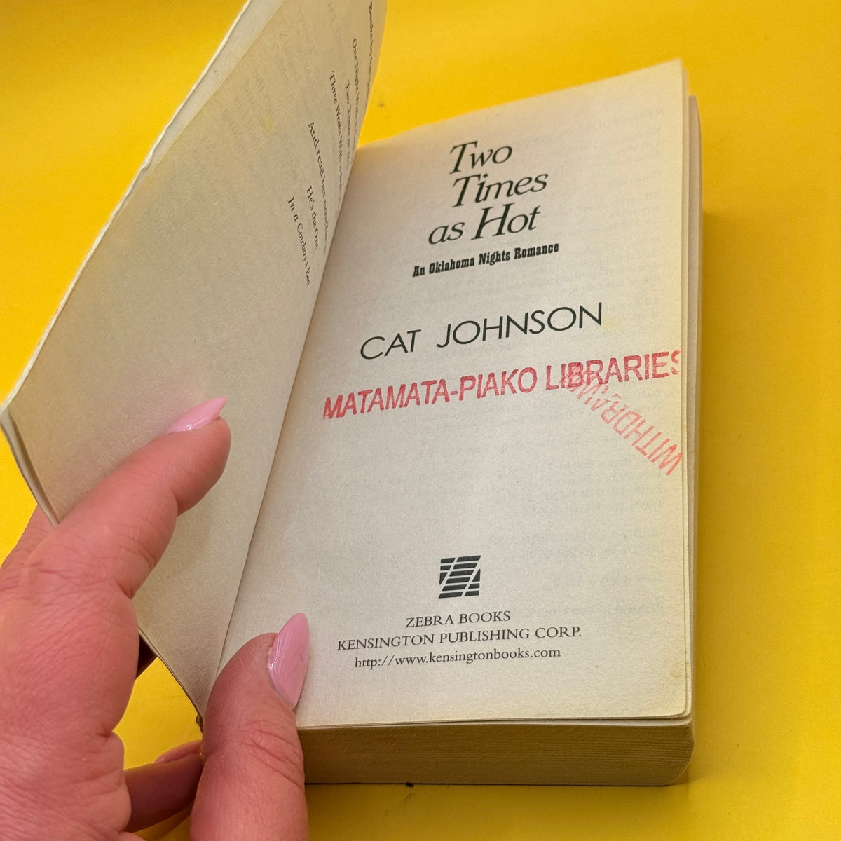 Two Times as Hot by Cat Johnson