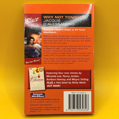 Why Not Tonight? by Jacquie D’Alessandro