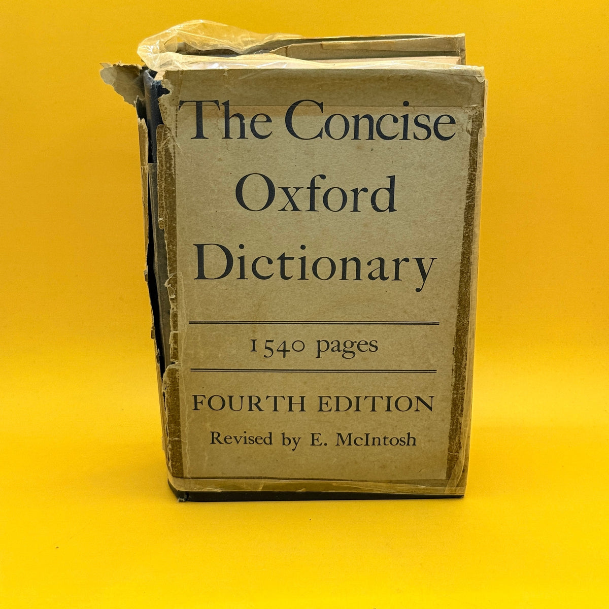 The Concise Oxford Dictionary of Current English, Fourth Edition by H. W. Fowler and F. G. Fowler (1956)