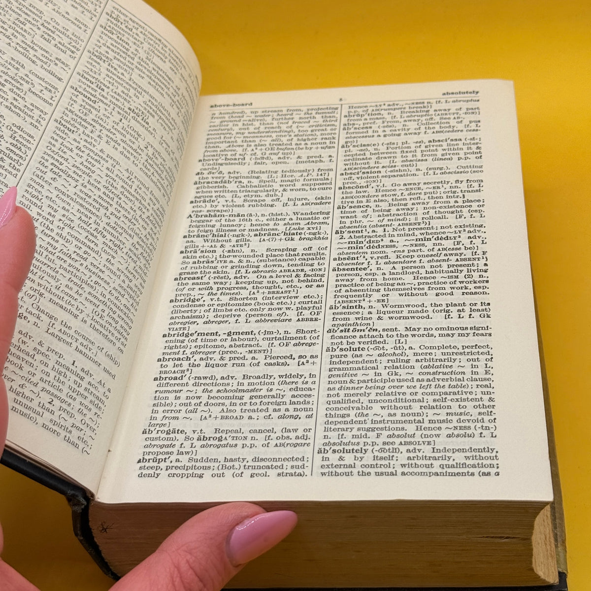 The Concise Oxford Dictionary of Current English, Fourth Edition by H. W. Fowler and F. G. Fowler (1956)