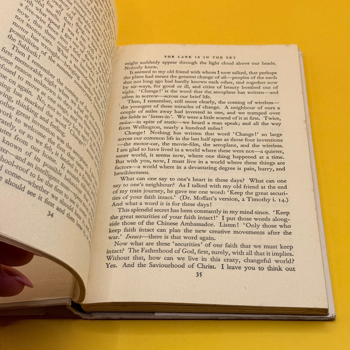 The Lark Is in the Sky by Rita F. Snowden (1949)