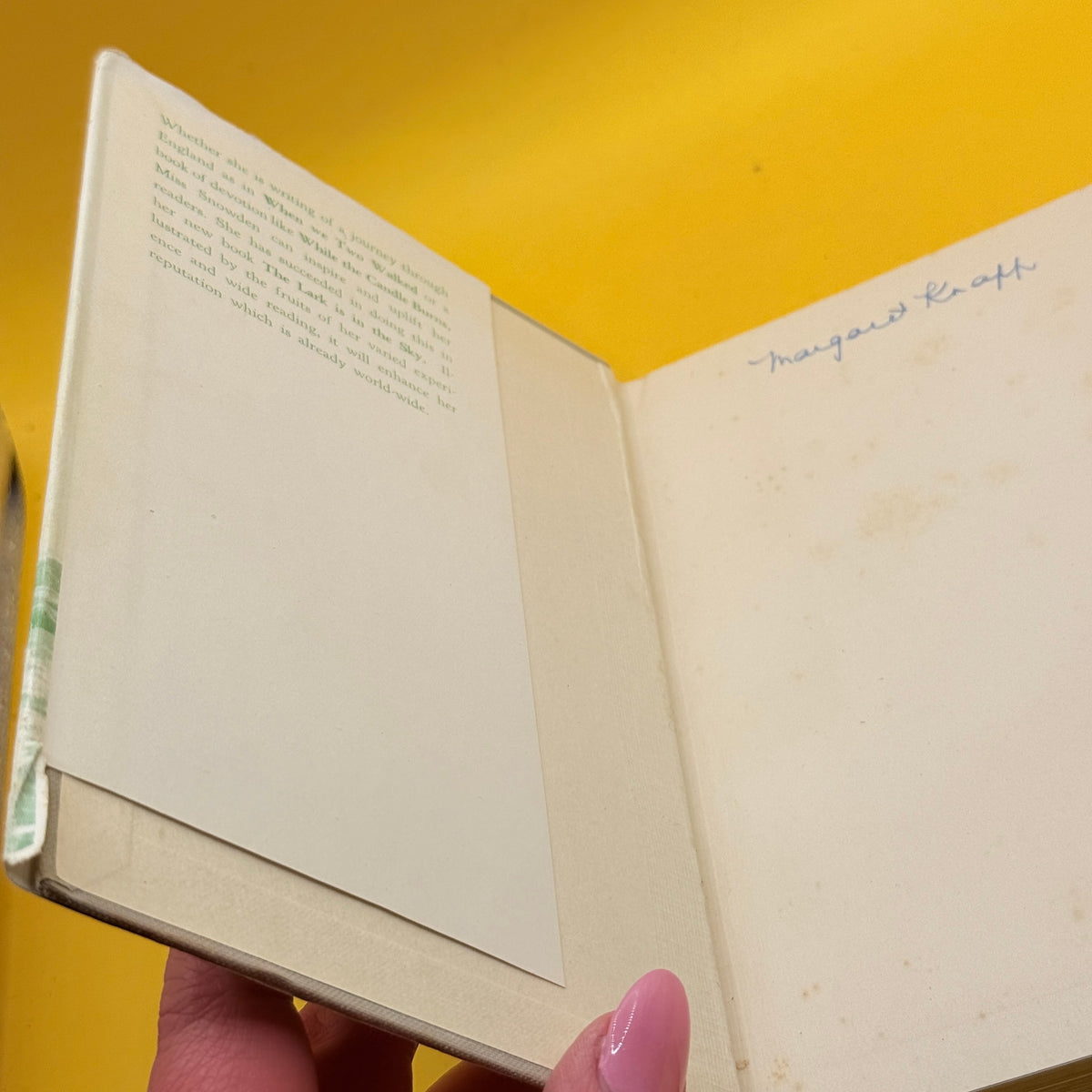 The Lark Is in the Sky by Rita F. Snowden (1949)