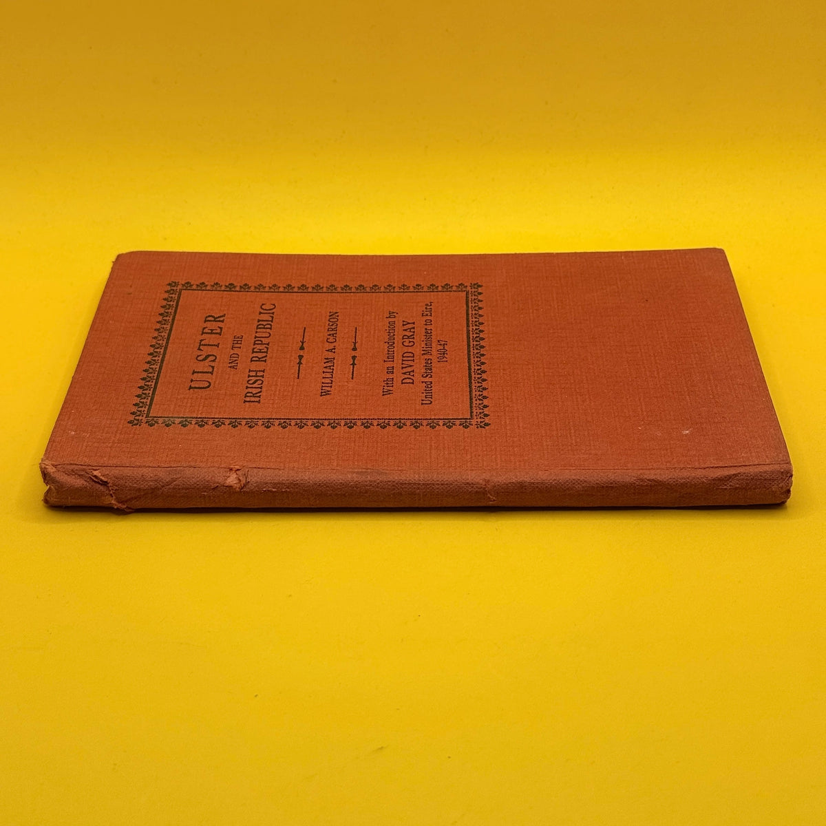 Ulster and the Irish Republic by William A. Carson