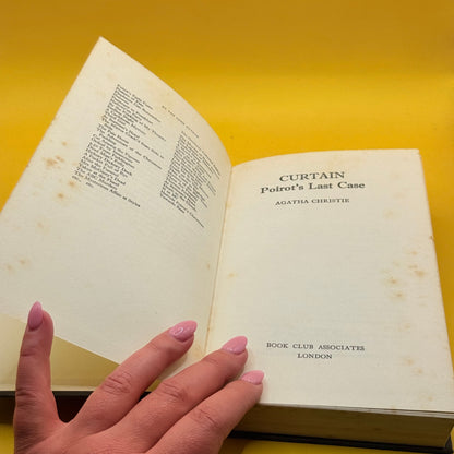 Curtain: Poirot’s Last Case by Agatha Christie (1975)