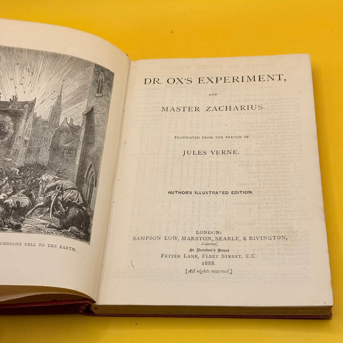 Dr Ox’s Experiment and Master Zacharius by Jules Verne (1888)
