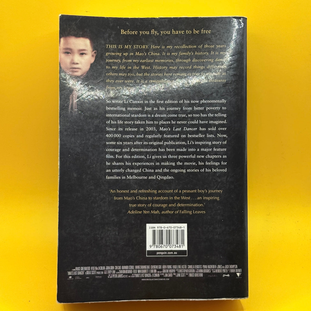 Mao’s Last Dancer by Li Cunxin