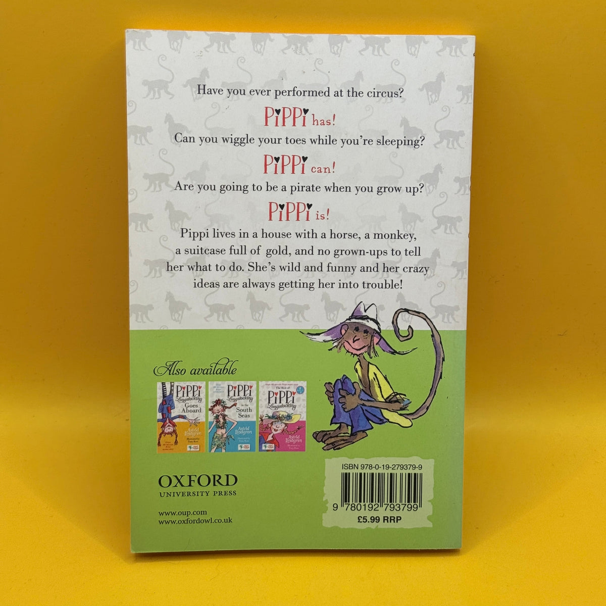 Pippi Longstocking by Astrid Lindgren