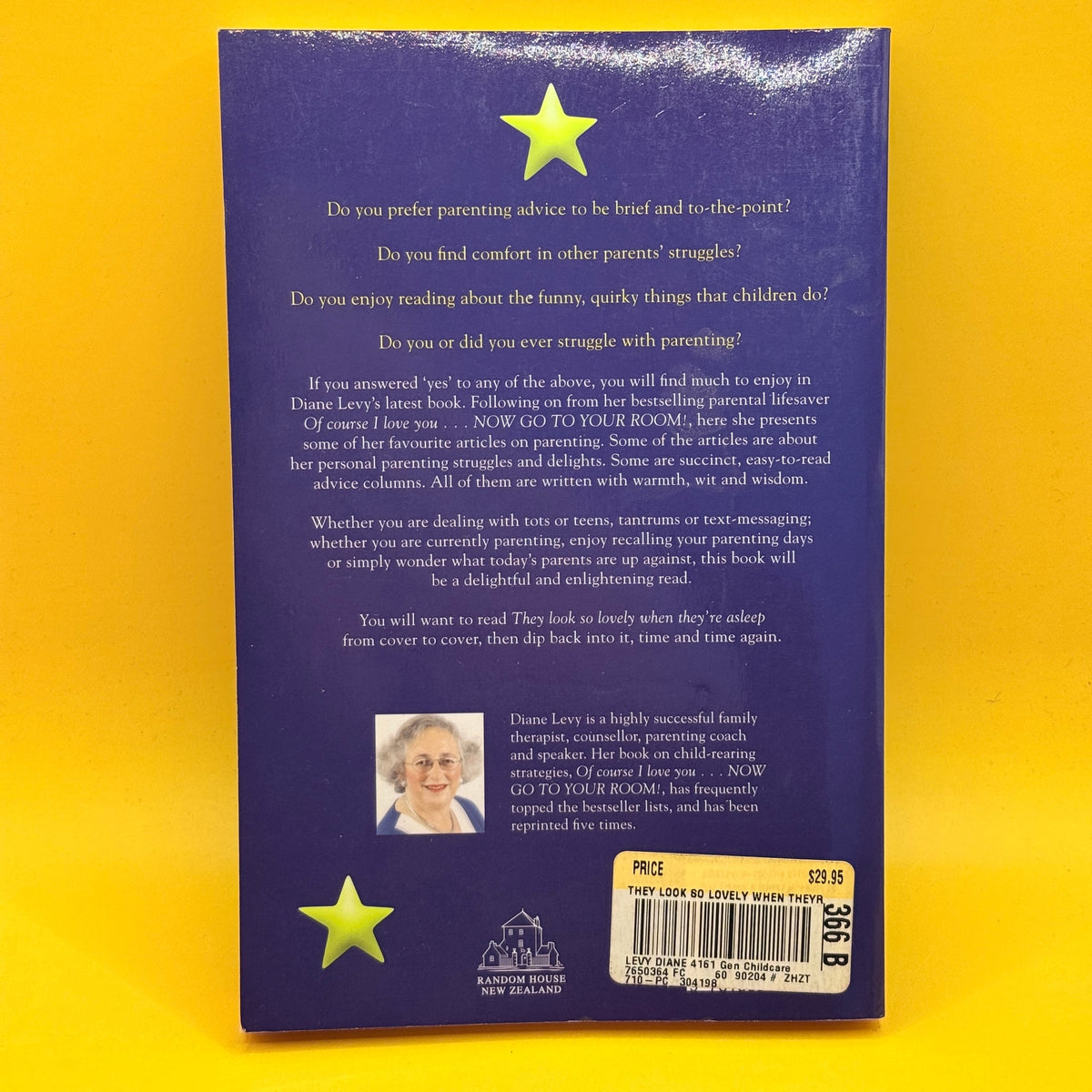 They Look So Lovely When They’re Asleep by Diane Levy