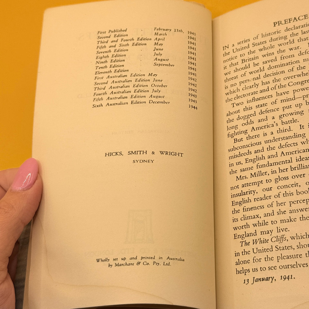 The White Cliffs by Alice Duer Miller