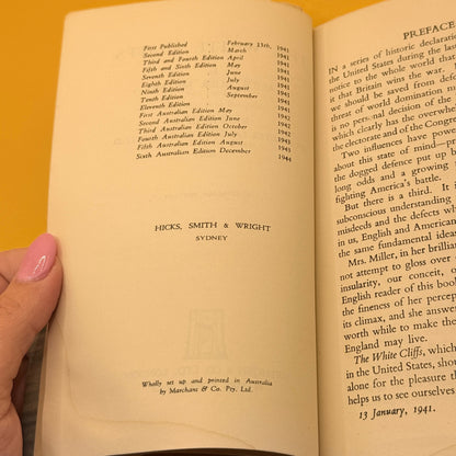 The White Cliffs by Alice Duer Miller