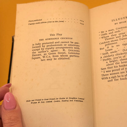 The Admirable Crichton by J. M. Barrie