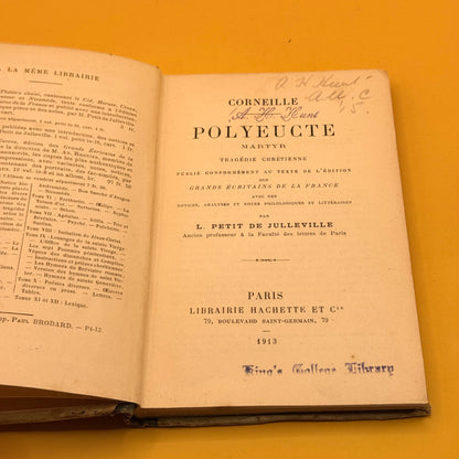 Polyeucte, Martyr by Pierre Corneille