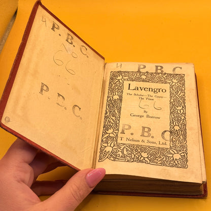 Lavengro: The Scholar—The Gypsy—The Priest by George Borrow