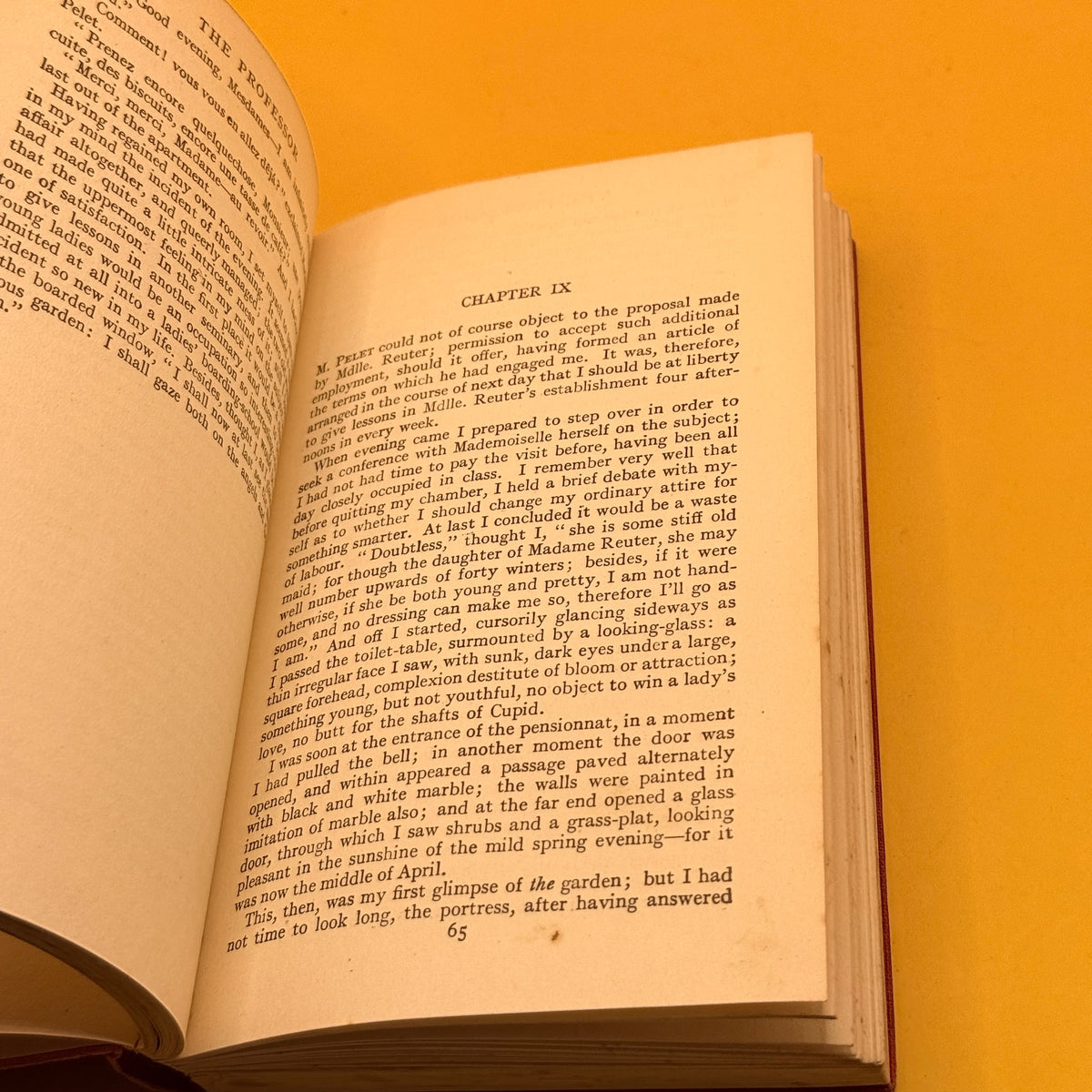 The Professor by Charlotte Brontë