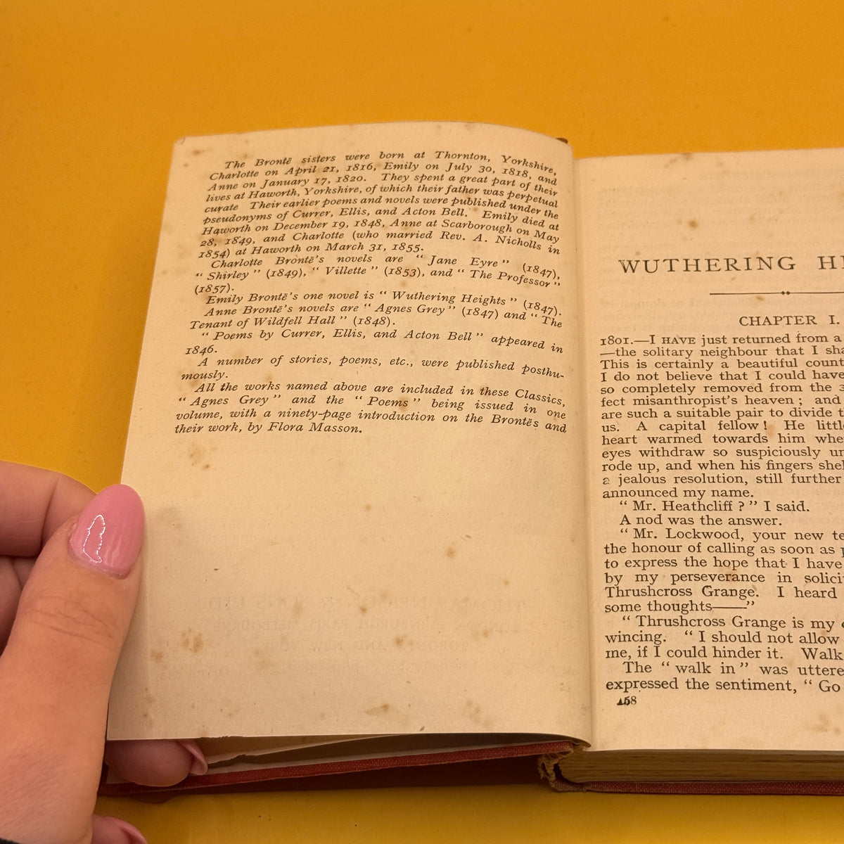 Wuthering Heights by Emily Brontë