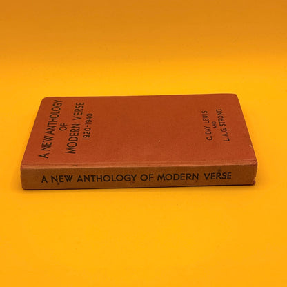 A New Anthology of Modern Verse, 1920–1940 by C. Day Lewis and L. A. G. Strong