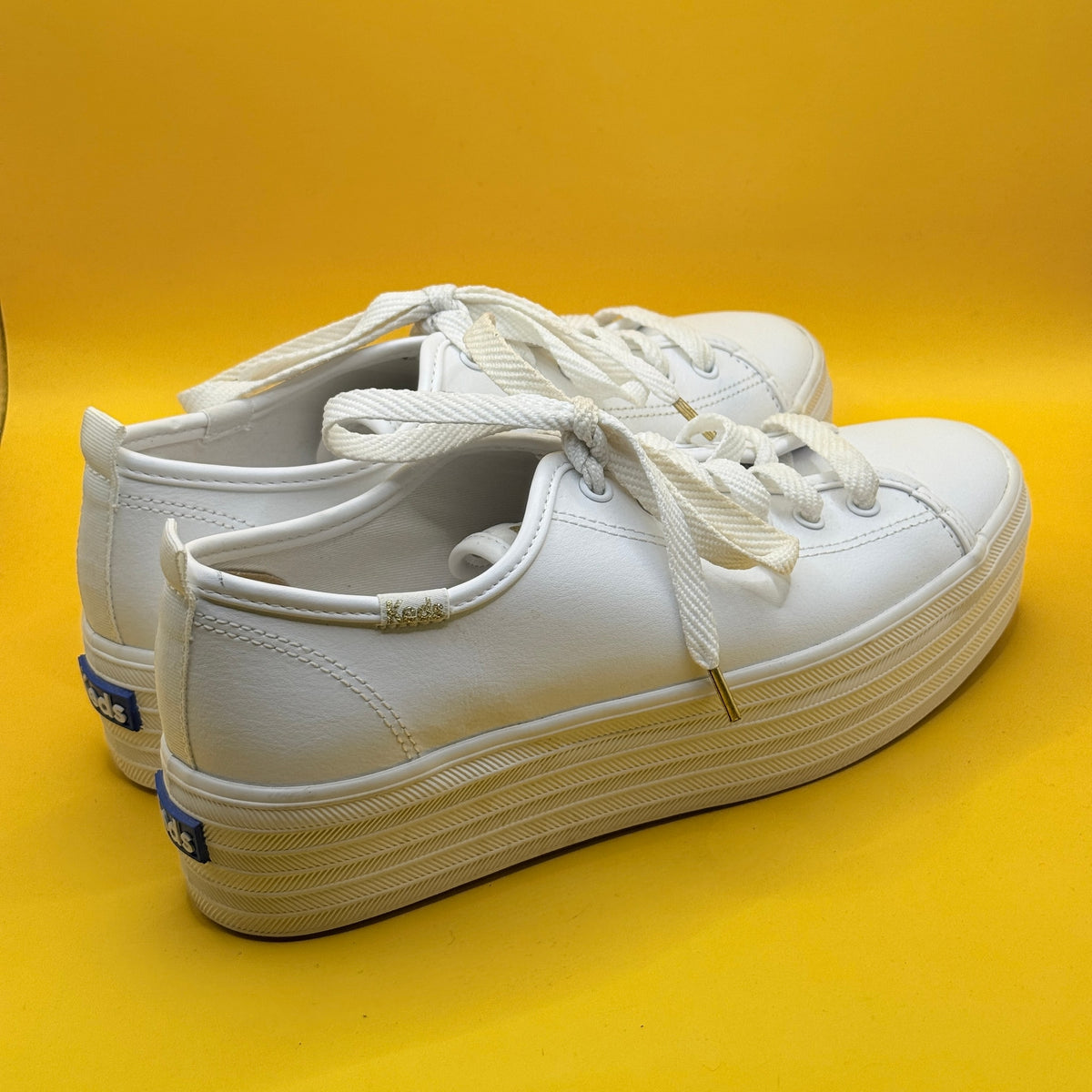 Keds White Platform Sneakers - US 7