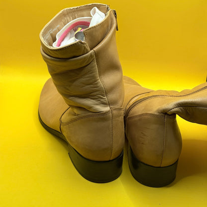 Carvela Tan Ankle Boots - Size 40