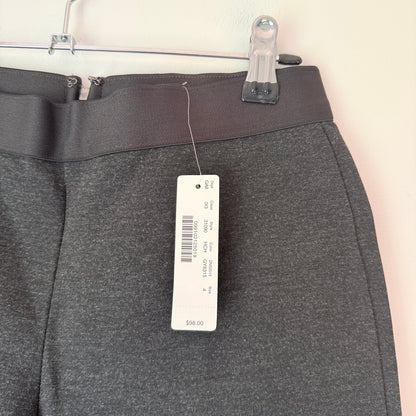 J.Crew Charcoal Slim Leg Trousers - Size 4R (8) 70cm Waist