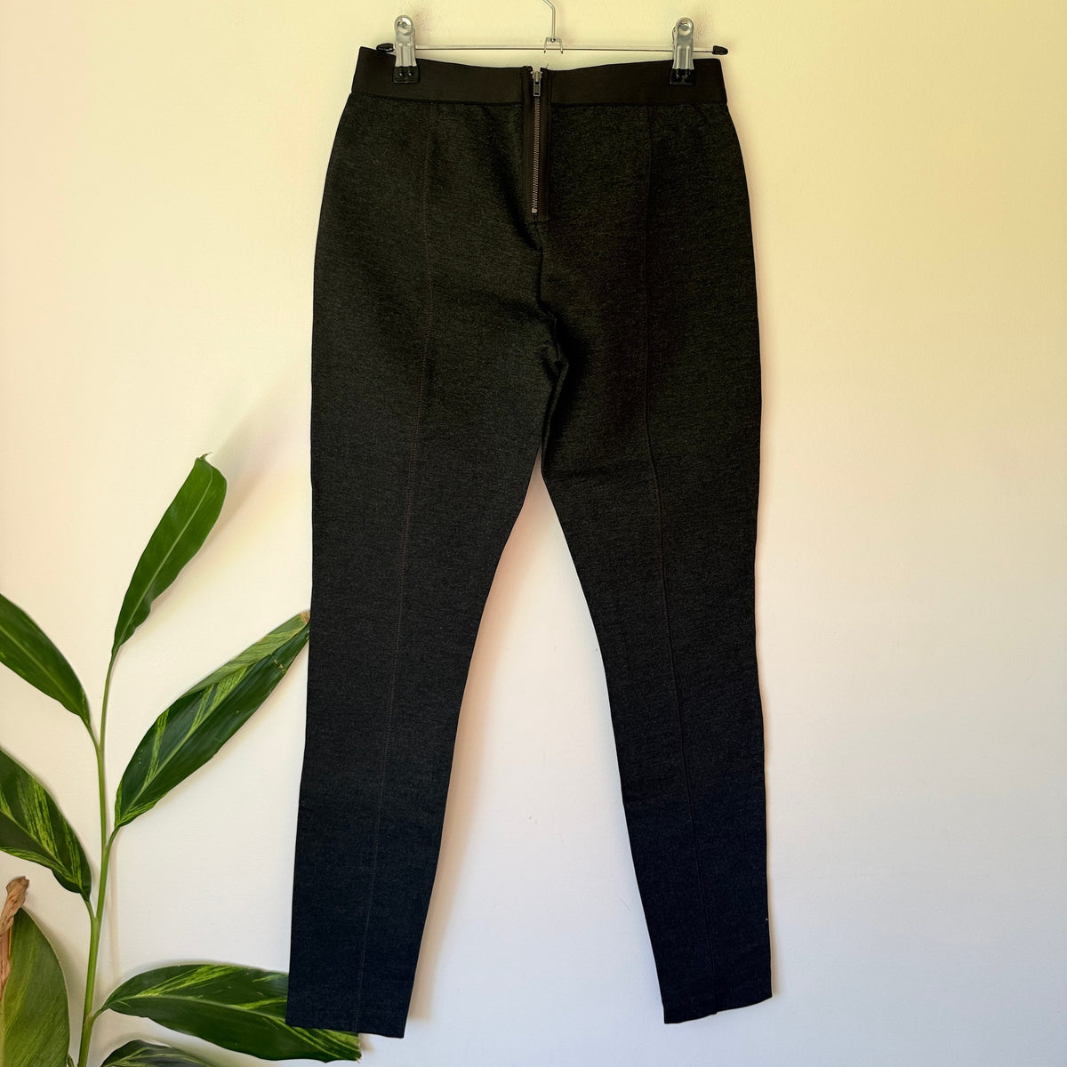 J.Crew Charcoal Slim Leg Trousers - Size 4R (8) 70cm Waist
