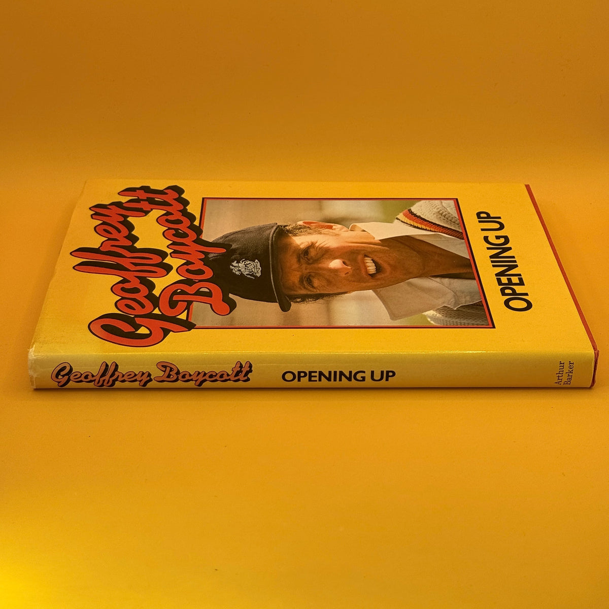 Opening Up by Geoffrey Boycott with Terry Brindle (1980)