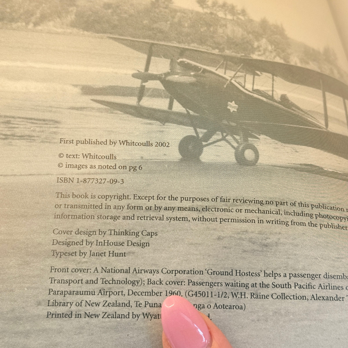 Wings over New Zealand: A Social History of New Zealand Aviation by Matthew Wright