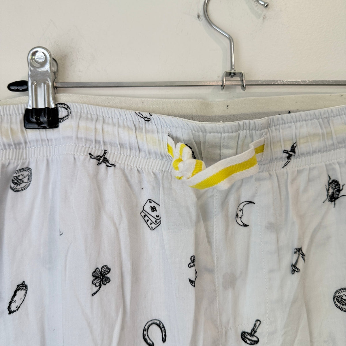 Chalmers Size 14 Icon Print Cotton Drawstring PJ Pants