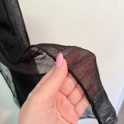 Brand Unknown Sheer Gauze Scarf