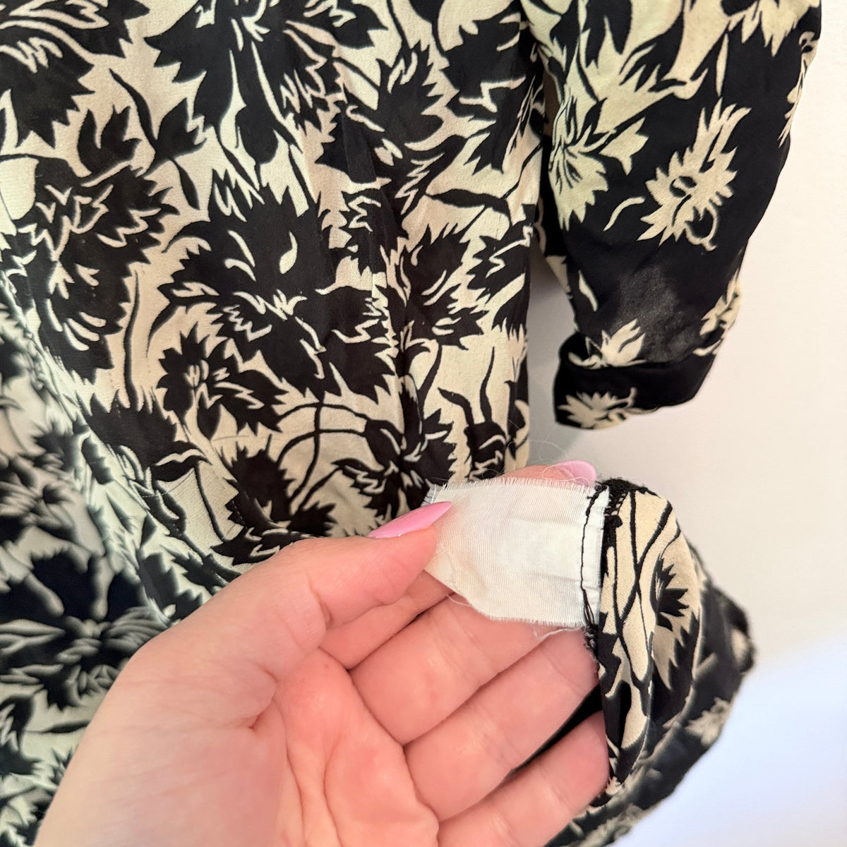 Carlson Size U/Arm to U/Arm 47cm Floral Print Shift Dress