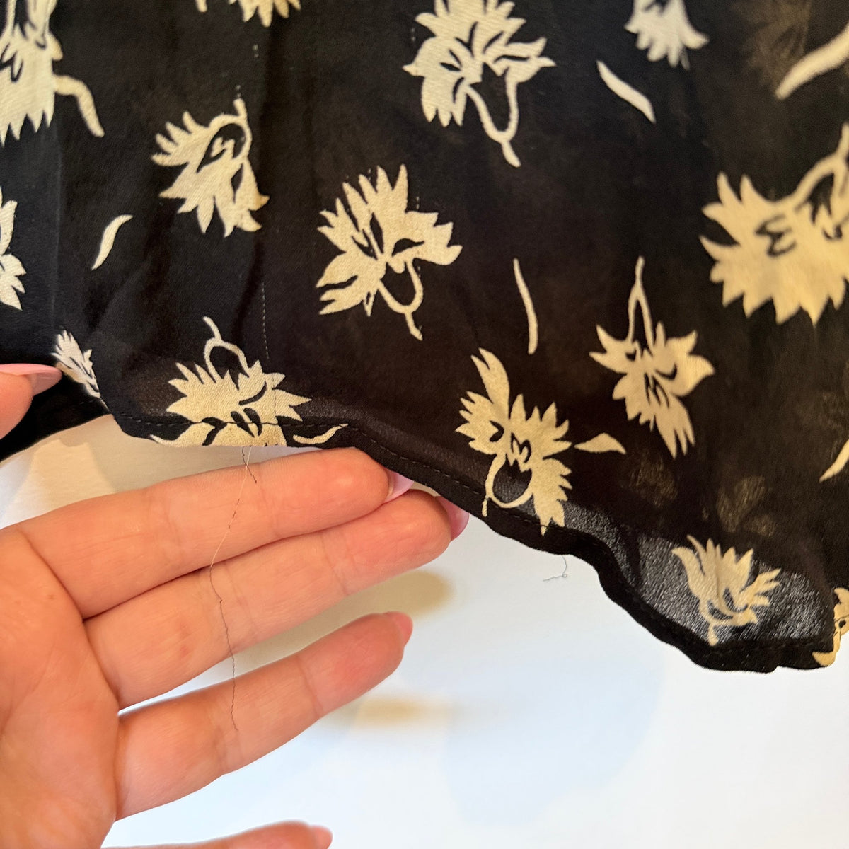 Carlson Size U/Arm to U/Arm 47cm Floral Print Shift Dress