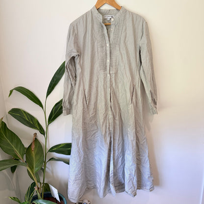 Uniqlo x Ines de la Fressange Size M Stripe Maxi Shirt Dress