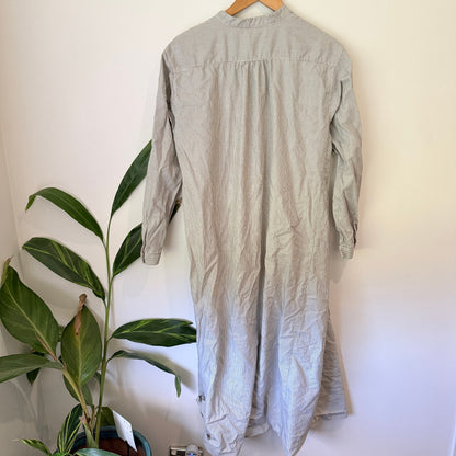 Uniqlo x Ines de la Fressange Size M Stripe Maxi Shirt Dress