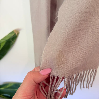 Brand Unknown Fringed Woven Scarf