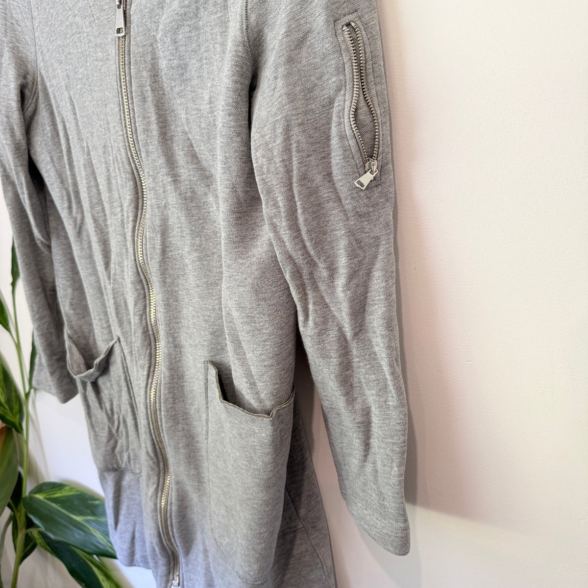 Marc O'Polo Denim Size U/Arm to U/Arm 53cm Hooded Zip Dress / Jacket