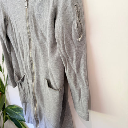 Marc O'Polo Denim Size U/Arm to U/Arm 53cm Hooded Zip Dress / Jacket