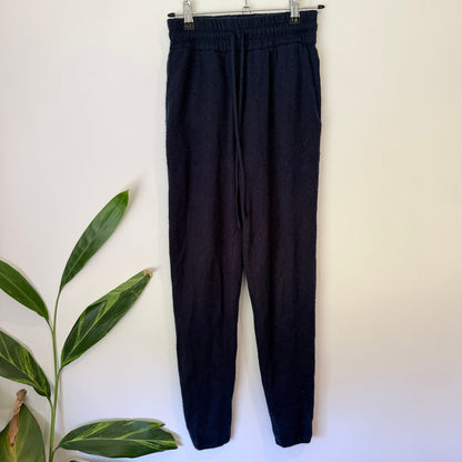 Ruby Size S Wool Cashmere Blend Knit Joggers