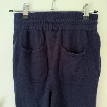 Ruby Size S Wool Cashmere Blend Knit Joggers