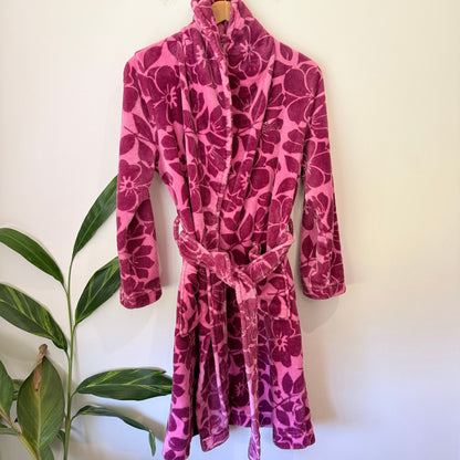 Peter Alexander Size M Floral Fleece Robe