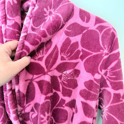 Peter Alexander Size M Floral Fleece Robe